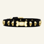 Skull Halloween Dog Collar | Black 💀💀 - PAW LONDON